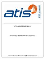 ATIS 0600016.2008(R2013)
