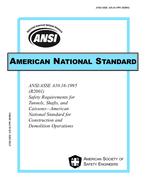 ASSE A10.16-1995(R2001)