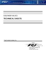 FCI Solenoid Valves - Technical Sheets