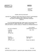 FED FF-B-171/19 Notice 1 - Cancellation