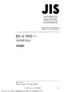 JIS A 5902:2004