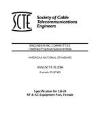SCTE 91 2004