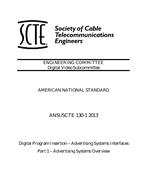 SCTE 130-1 2013